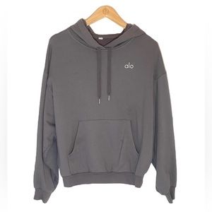 Alo Accolade Hoodie in Purple Dusk, Size XS